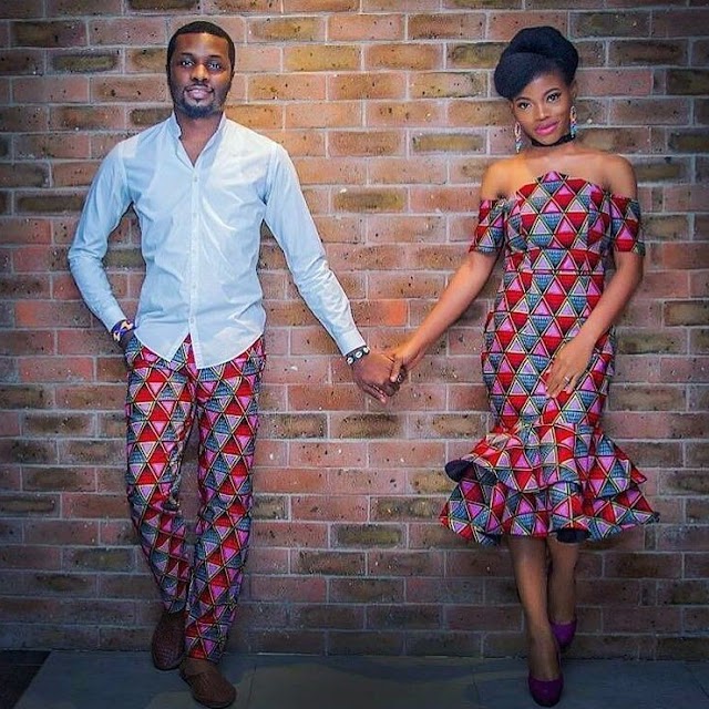 Super Stylish Ankara Styles For Cute Couple 2021