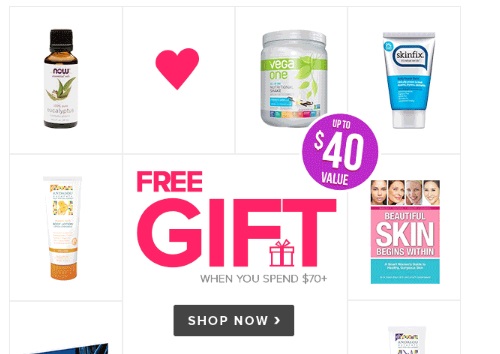 Well.ca Free Gift When You Spend $70 ($40 Value)