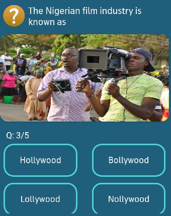 Telenor Answer: The Nigerian film industry is known as