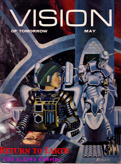 Magazine cover: "Return to Earth" by Yōd and Zeta Gohrlay