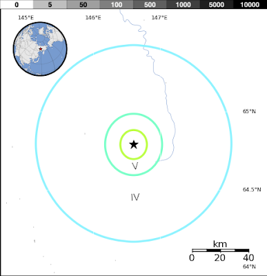 SISMO 5,5 GRADOS SACUDE RUSIA, 20 DE ENERO 2013