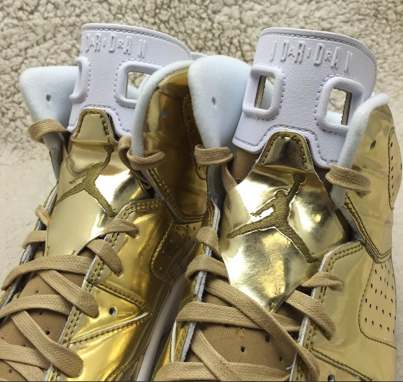 Gold Air Jordan 6 Pinnacle 854271-730