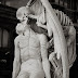 The Unusual Kiss of Death Statue at The El Poblenou Cemetery in Barcelona 