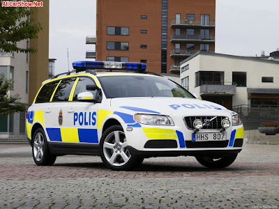 2008 Volvo V70 Police car
