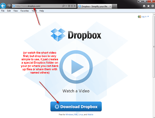 εγκατάσταση Dropbox