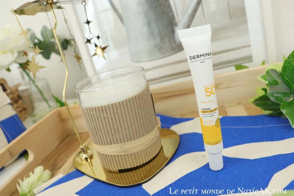 crème anti taches SPF 50+ Dermina