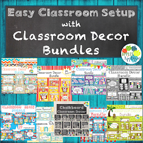 Make classroom setup a breeze with classroom decor bundles in a variety of themes! | Apples to Applique