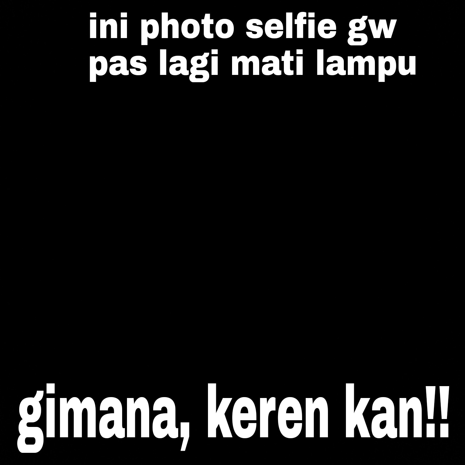 Meme Lucu Lampu Mati Kocak Expo DP BBM