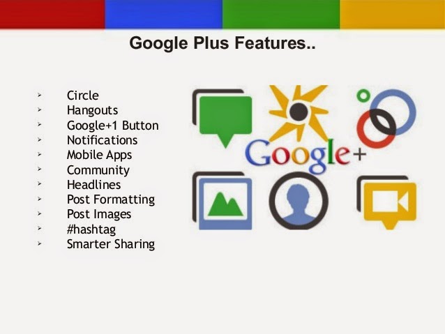 The-Features-Of -Google-Plus 