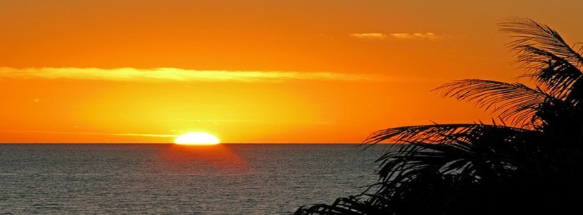 Beautiful Sunset Facebook Timeline Cover