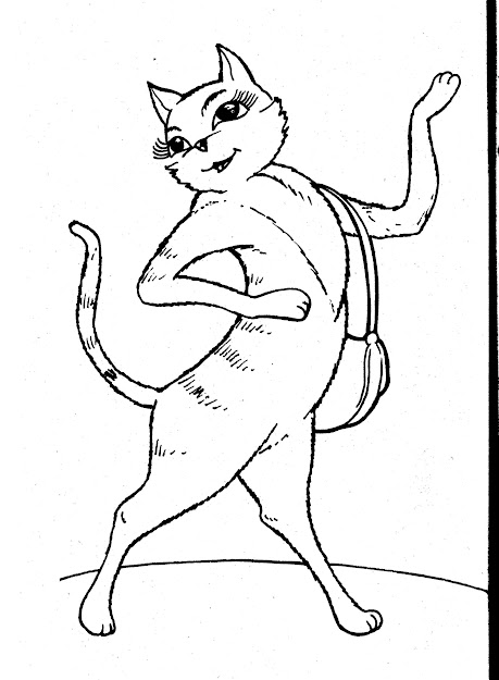 Cat Coloring Pages