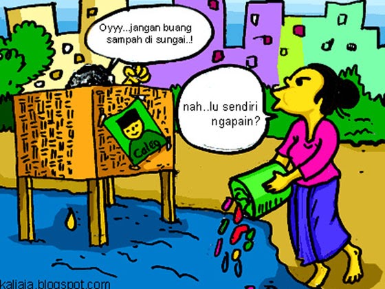 J MEMBUANG SAMPAH SEMBARANGAN ADALAH BUDAYA