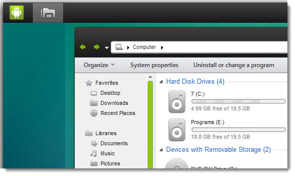 android-tema-windows7