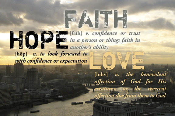 faith love and hope