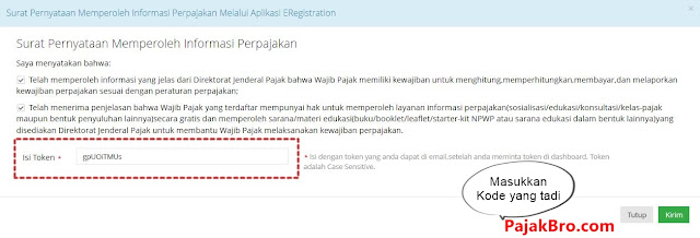 Daftar NPWP Online, Daftar Pajak Online, Formulir NPWP