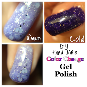 Ice queen DIY hard nails