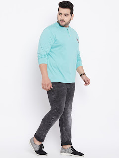 Plus size Henley T-Shirts online