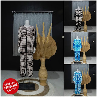 KOLEKSI SETELAN BATIK SHIBORI