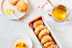 passionfruit curd donuts