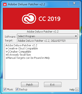 Adobe Deluxe Patcher v2.2 Activation Portable Tool for Adobe 2019