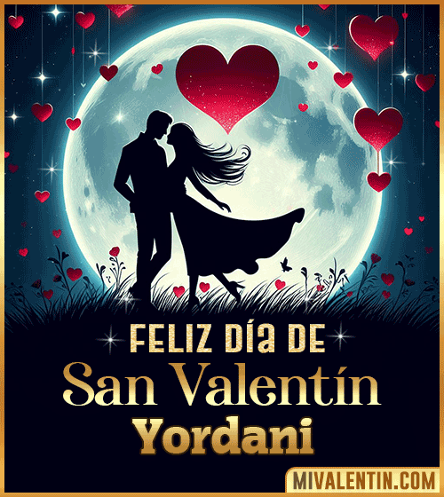 Feliz día de San Valentin Yordani