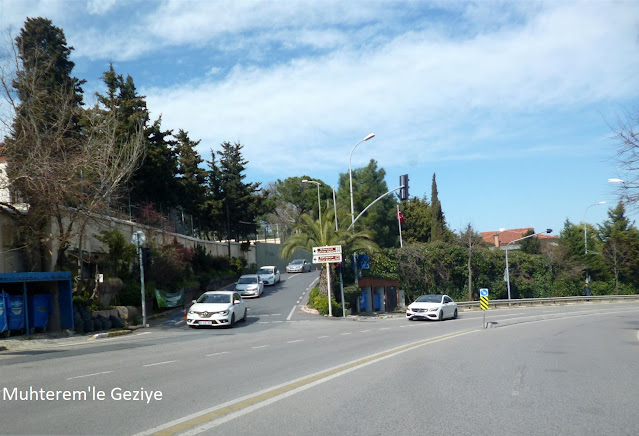 Beylerbeyi Sarayı yolu