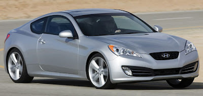 Hyundai Genesis Coupe 4 Silver Safety Car 2