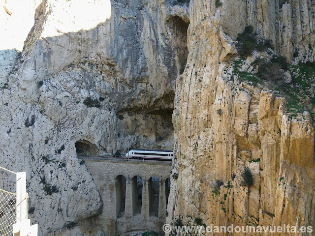 Ferrocarril de Málaga. Caminito del Rey