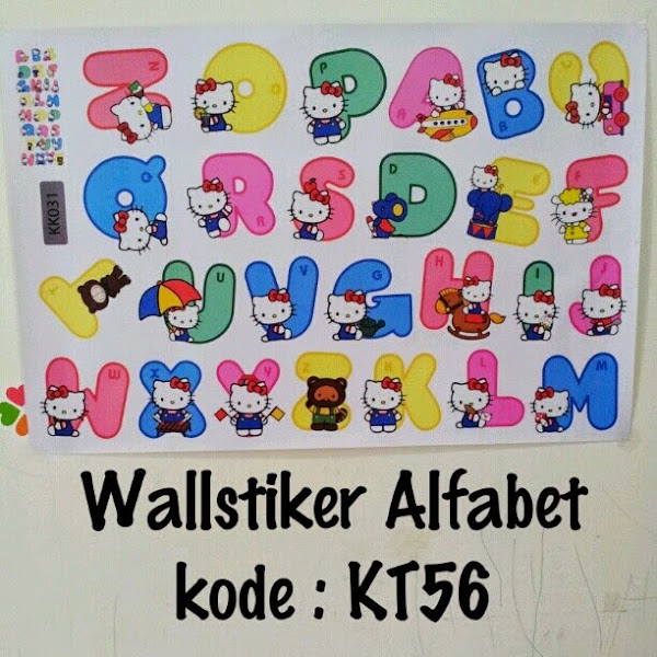 Wallstiker Hello Kitty Murah  Grosir ABCD