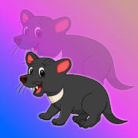 Cute Tasmanian Devil Escape