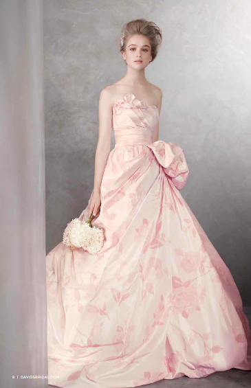 Spring 2012 Wedding Trends Blush Gowns wedding features wedding dress 