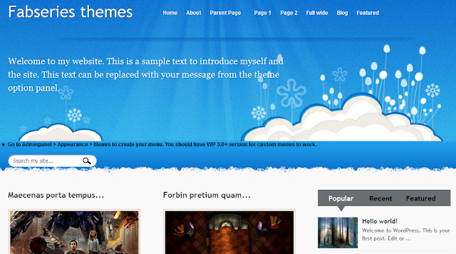 40 Keren Terbaik WordPress Themes Free 2011