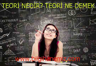 TEORİ NEDİR? TEORİ NE DEMEK