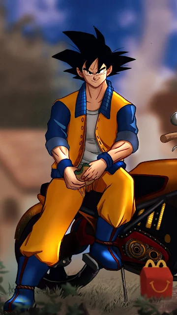 DBZ Goku Moto Tunada