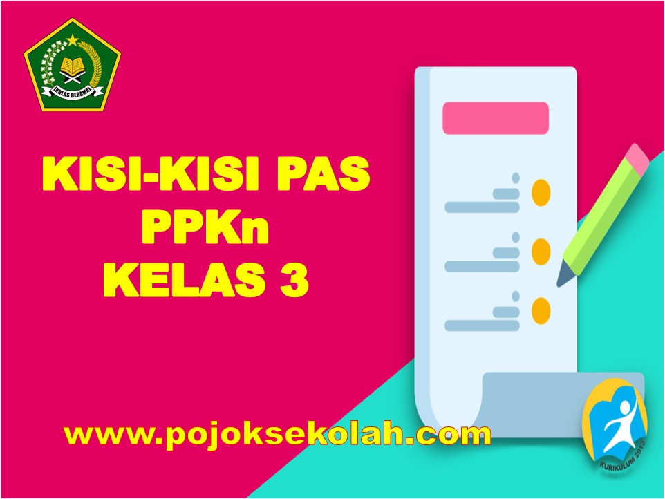 Kisi-kisi Soal PAS PPKn