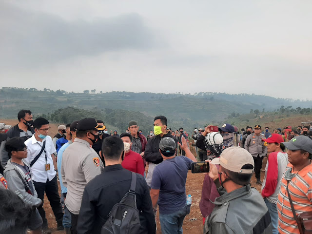   Ratusan Petani Penggarap HGU Nyaris Bentrok Dengan Perwakilan PT MPM