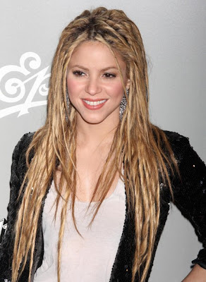 Shakira Wearing Dreadlocks