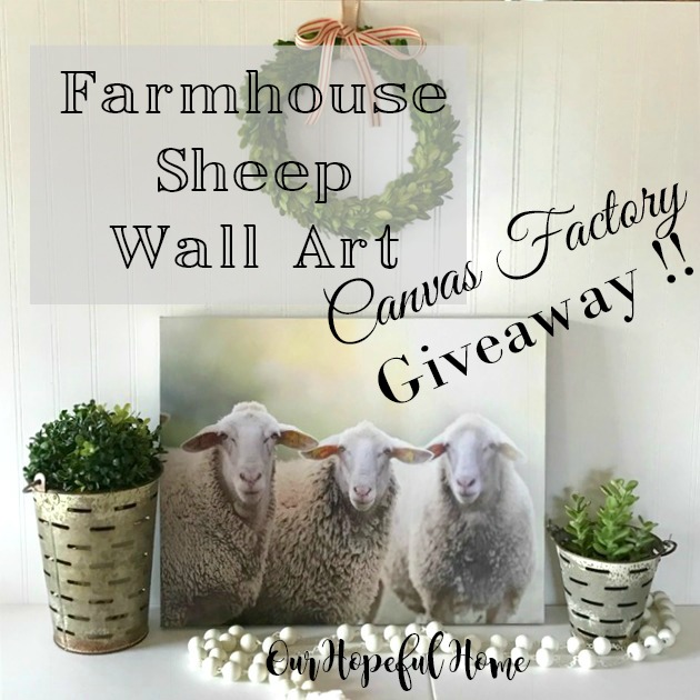 sheep trio canvas wall art farmhouse decor