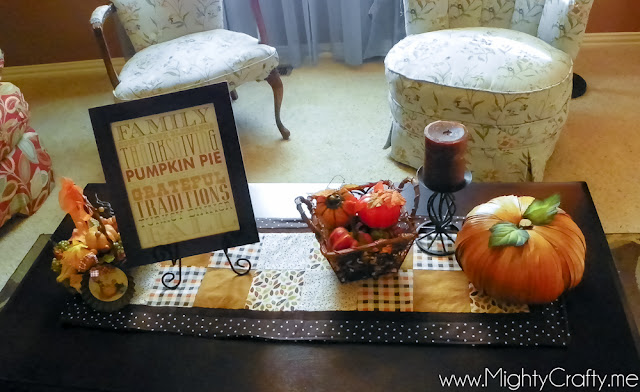 Fall Decor- www.MightyCrafty.me