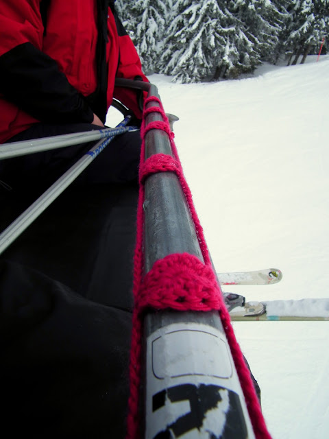 Yarn Bombing, Valentines, #SheepishHeartBomb