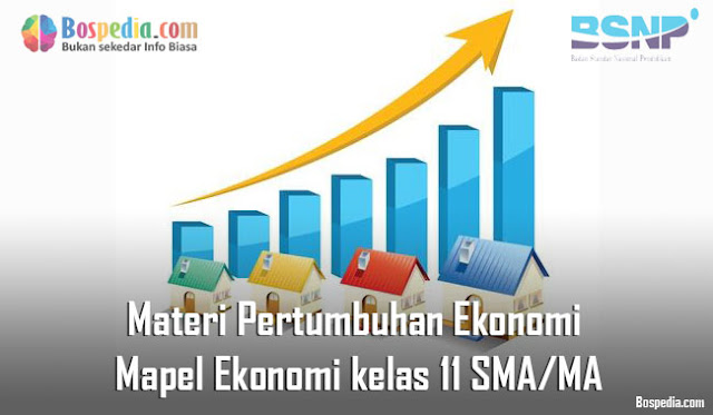 Materi Pertumbuhan Ekonomi Mapel Ekonomi kelas 11 SMA/MA