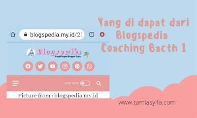 Materi kelas blogger batch1