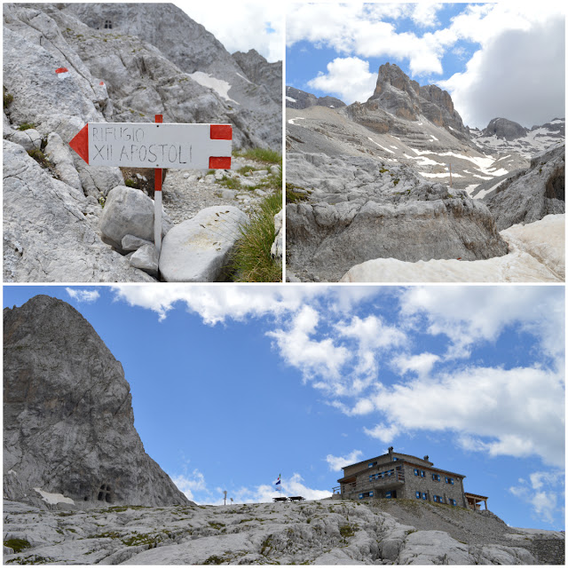 rifugio XII apostoli dolomiti di brenta