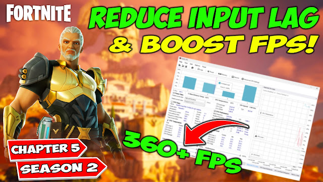 Fortnite Chapter 5 Boost FPS and Reduce Input Lag | Fortnite Chapter 5 Textures Not Loading Fix
