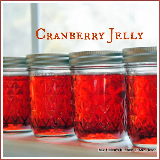 Cranberry Jelly at Miz Helen's Country Cottage