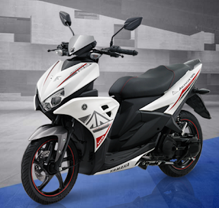 Yamaha Aerox 125 LC putih