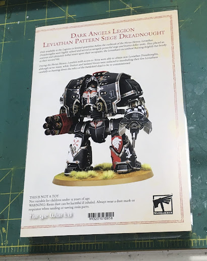 Dark Angels Legion Leviathan Pattern Siege Dreadnought by Forge World