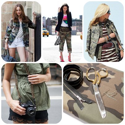 MILITARISMO MODA TENDENCIA INVENO 2013