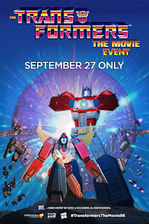 Fathom Events Transformers the Animated Movie in theaters September 27th