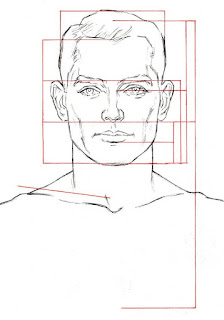 The standard proportions to draw a head are discussed here. You have to know what is Basic or Normal to further your knowledge of drawing heads or faces.When you know the basics you can make changes from person to person.